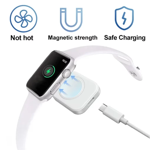Chargeur rapide magnétique sans fil pour Apple Watch – Image 4