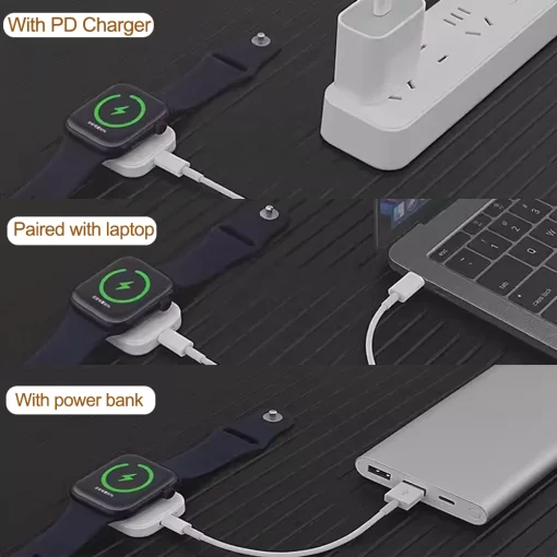 Chargeur rapide magnétique sans fil pour Apple Watch – Image 6